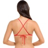 image:imageBody Glove Womens Evelyn Fixed Triangle Halter Bikini Top Swimsuit with 2Way BackBikini TopSnapdragon Ibiza Rib
