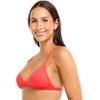 image:imageBody Glove Womens Evelyn Fixed Triangle Halter Bikini Top Swimsuit with 2Way BackBikini TopSnapdragon Ibiza Rib