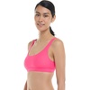 image:imageBody Glove Womens Star Support CrossOver Sports Bra Swimsuit Top with Multi Strap BackBubble Gum