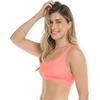 image:imageBody Glove Womens Star Support CrossOver Sports Bra Swimsuit Top with Multi Strap BackCoral