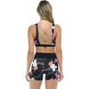 image:imageBody Glove Womens Star Support CrossOver Sports Bra Swimsuit Top with Multi Strap BackDreamy Floral