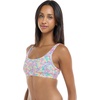 image:imageBody Glove Womens Star Support CrossOver Sports Bra Swimsuit Top with Multi Strap BackEstella Multi Floral