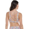 image:imageBody Glove Womens Star Support CrossOver Sports Bra Swimsuit Top with Multi Strap BackEstella Multi Floral