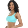 image:imageBody Glove Womens Star Support CrossOver Sports Bra Swimsuit Top with Multi Strap BackSea Mist