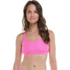 image:imageBody Glove Womens Star Support CrossOver Sports Bra Swimsuit Top with Multi Strap BackSugar Plum