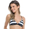 Black/White Malibu Stripe