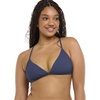 image:imageBody Glove Womens Evelyn Fixed Triangle Halter Bikini Top Swimsuit with 2Way BackBikini TopDusk Ibiza Rib
