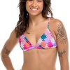 image:imageBody Glove Womens Evelyn Fixed Triangle Halter Bikini Top Swimsuit with 2Way BackBikini TopEthos