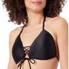 image:imageBody Glove Smoothies Baby Love Solid Molded Cup Triangle Push Up Bikini Top SwimsuitBlack