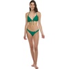 image:imageBody Glove Smoothies Baby Love Solid Molded Cup Triangle Push Up Bikini Top SwimsuitViridian Green