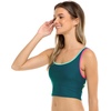 image:imageBody Glove Womens Azelie Crop Bikini Top SwimsuitKingfisher Colorblock