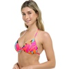 image:imageBody Glove Womens Baby Love Molded Cup Triangle Push Up Bikini Top SwimsuitCanopy Tropical Brights