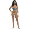 image:imageBody Glove Womens Drew Bikini Top Swimsuit with Adjustable 2Way Back DetailCuracao Tropical