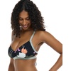 image:imageBody Glove Womens Drew Bikini Top Swimsuit with Adjustable 2Way Back DetailDreamy FloralStripe Reversible