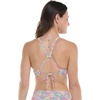 image:imageBody Glove Womens Drew Bikini Top Swimsuit with Adjustable 2Way Back DetailEstella Multi Floral