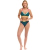 image:imageBody Glove Womens Drew Bikini Top Swimsuit with Adjustable 2Way Back DetailKingfisher Colorblock