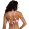 image:imageBody Glove Womens Drew Bikini Top Swimsuit with Adjustable 2Way Back DetailPetal Print