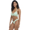 image:imageBody Glove Womens Drew Bikini Top Swimsuit with Adjustable 2Way Back DetailSalt Cay Mint