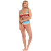 image:imageBody Glove Womens Drew Bikini Top Swimsuit with Adjustable 2Way Back DetailShadow Tropical