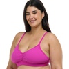 image:imageBody Glove Womens Drew Plus Bikini Top Swimsuit with Adjustable Tie Back Detail Available in Sizes 1x2X3XFuchsia Ibiza Rib