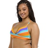 image:imageBody Glove Womens Kerry Twist Front Bikini Top Swimsuit with Adjustable 2Way Back DetailHarmony Colorblock