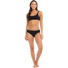 image:imageBody Glove Womens Lolah Bikini Top Swimsuit with Tie Front DetailBlack Ibiza Bib