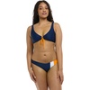 image:imageBody Glove Womens Lolah Bikini Top Swimsuit with Tie Front DetailMaritime Stripe