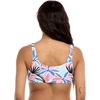image:imageBody Glove Womens Lolah Bikini Top Swimsuit with Tie Front DetailMiami Palm Tree Print