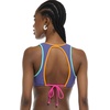 image:imageBody Glove Womens Milo Deepv Bikini Top SwimsuitIris Blue Colorblock