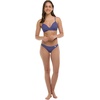 image:imageBody Glove Womens Smoothies Kerry Solid Twist Front Bikini Top Swimsuit with Adjustable 2Way Back DetailIris Blue