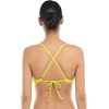 image:imageBody Glove Womens Smoothies Kerry Solid Twist Front Bikini Top Swimsuit with Adjustable 2Way Back DetailKey Lime