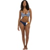 image:imageBody Glove Womens Teagan Underwire Bikini Top Swimsuit with Adjustable 2Way Back DetailMaritime Stripe