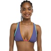 image:imageBody Glove Womens Milo Deepv Bikini Top SwimsuitIris Blue Colorblock