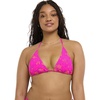 image:imageBody Glove Womens Standard Shanaya Slider Triangle Bikini Top SwimsuitPuako Hawaiin Floral
