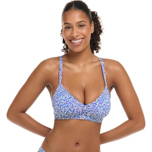 image:imageBody Glove Womens Drew Bikini Top Swimsuit with Adjustable 2Way Back DetailBellium Ditsy Floral