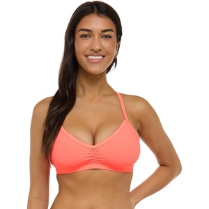 image:imageBody Glove Womens Drew Bikini Top Swimsuit with Adjustable 2Way Back DetailSunkissed Ibiza Rib