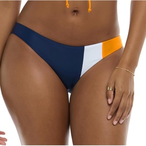 image:imageBody Glove Womens Teagan Underwire Bikini Top Swimsuit with Adjustable 2Way Back DetailMaritime Stripe