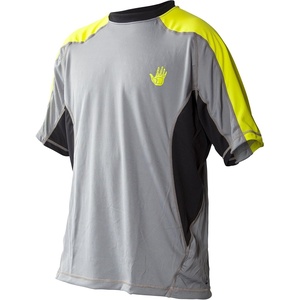image:imageBody Glove Wetsuit Co Mens Performance Loose Fit Short Arm ShirtViridianSilver