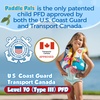 image:imageBody Glove Splash Paddle Pals C US Coast Guard Approved PFD  Unicorn