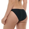 image:imageBody Glove Womens Smoothes Surf Rider Solid Fuller Coverage Bikini Bottom Swimsuit with Clean Finish FrontBlack