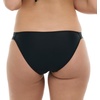 image:imageBody Glove Womens Smoothes Surf Rider Solid Fuller Coverage Bikini Bottom Swimsuit with Clean Finish FrontBlack
