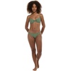 image:imageBody Glove Womens Smoothes Surf Rider Solid Fuller Coverage Bikini Bottom Swimsuit with Clean Finish FrontCactus