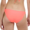 image:imageBody Glove Womens Smoothes Surf Rider Solid Fuller Coverage Bikini Bottom Swimsuit with Clean Finish FrontCoral