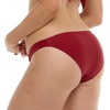 image:imageBody Glove Womens Smoothes Surf Rider Solid Fuller Coverage Bikini Bottom Swimsuit with Clean Finish FrontCranberry