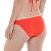 image:imageSmoothies Surf Rider Solid Fuller Coverage Bikini Bottom Swimsuit with Clean Finish FrontPoppy Red