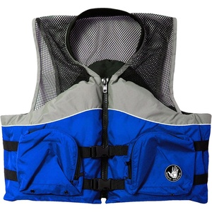 image:imageBody Glove Cove Unisex Nylon Fishing Vest  Adult Water Fishing Jacket Vest for Sports Boat Kayak Paddling Use and Safety Sports Vests for Men and WomenXXLarge
