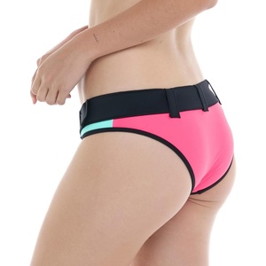 image:imageBody Glove Womens Surf Rider Fuller Coverage Bikini Bottom Swimsuit with Clean Finish FrontGroove Bubble Gum