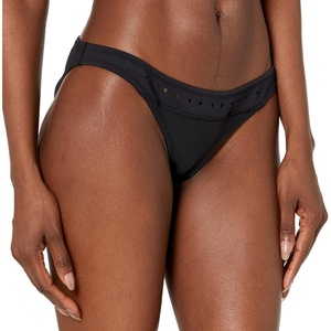 image:imageBody Glove Womens Basic Fuller Coverage Bikini Bottom SwimsuitBlack Laser Cut