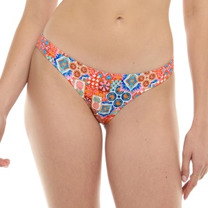 image:imageBody Glove Womens Basic Fuller Coverage Bikini Bottom SwimsuitFestvie Geo Print