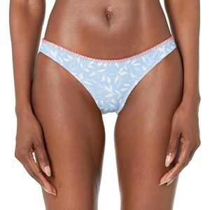 image:imageBody Glove Womens Basic Fuller Coverage Bikini Bottom SwimsuitFlowery Skies